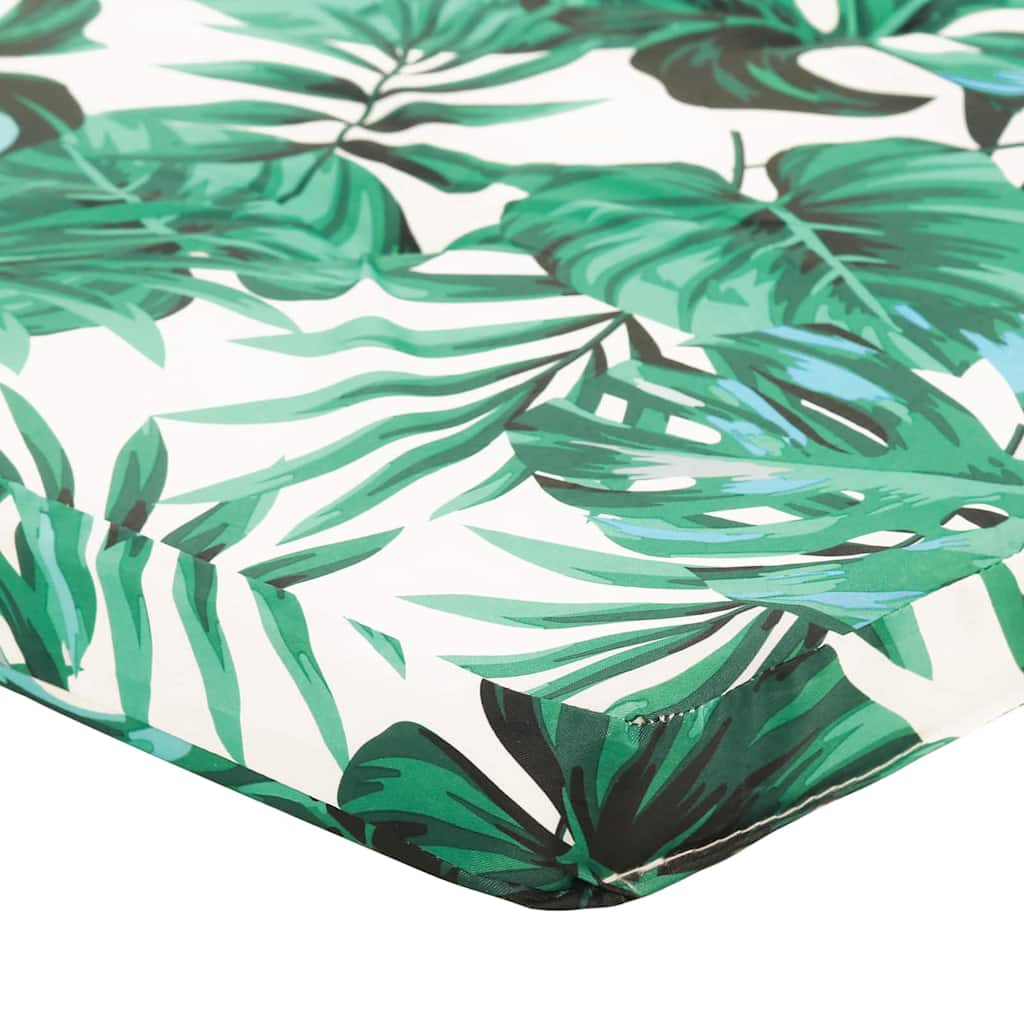 Μαξιλάρια για καρέκλες 2 pcs Σχέδιο Φύλλου 58 x 77 x 4,5 εκ