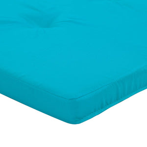 Μαξιλάρια για καρέκλες 2 τμχ. Ύφασμα Όξφορντ Τιρκουάζ