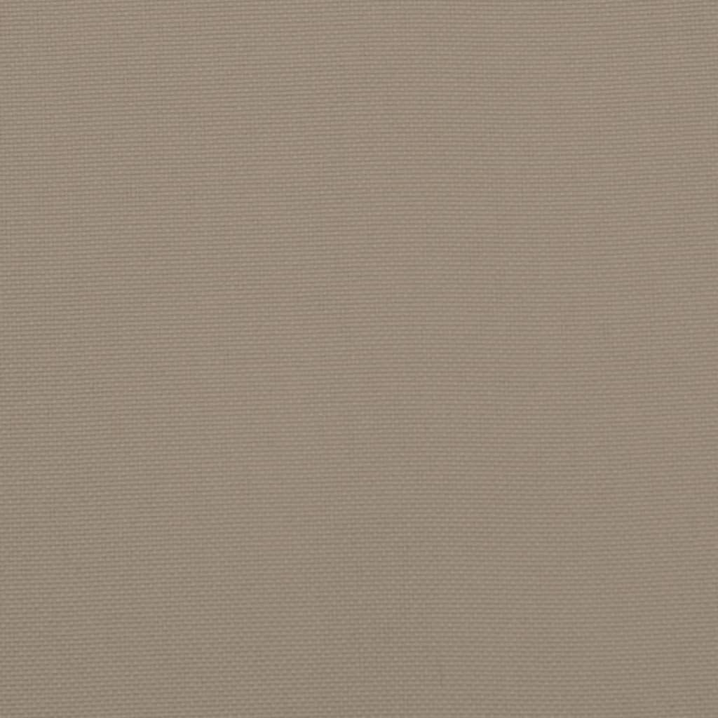 Μαξιλάρι Στρογγυλό Taupe Ø 60 x 11 εκ. από Ύφασμα Oxford - Pakobazaar