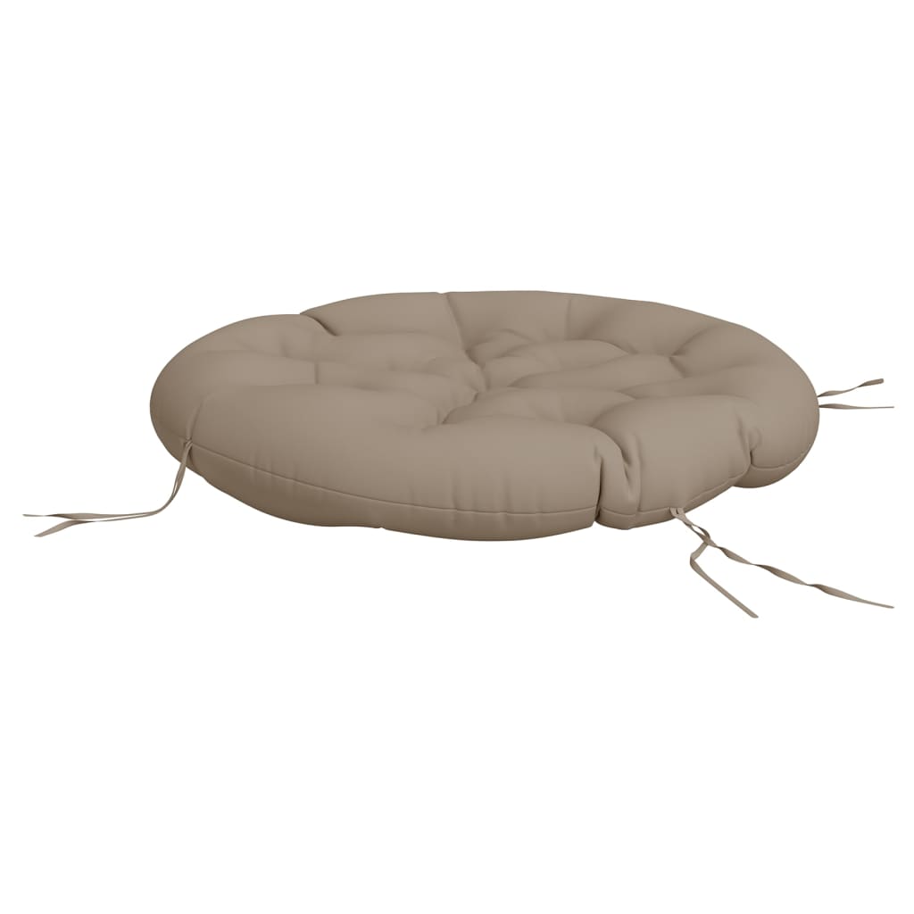 Μαξιλάρι Στρογγυλό Taupe Ø 100 x 11 εκ. από Ύφασμα Oxford - Pakobazaar
