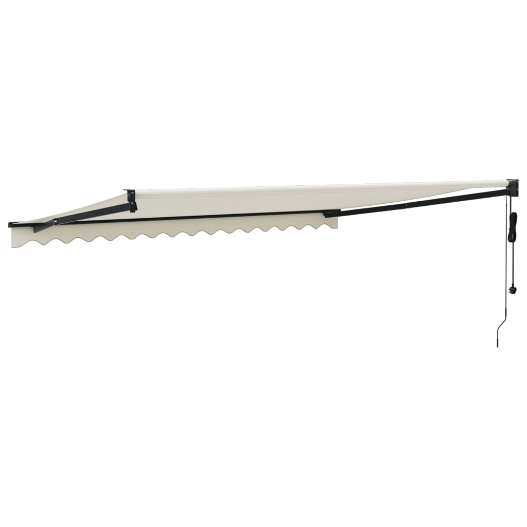 Τέντα Πτυσσόμενη Αυτόματη Κρεμ 4,5 x 3 μ. - Pakobazaar