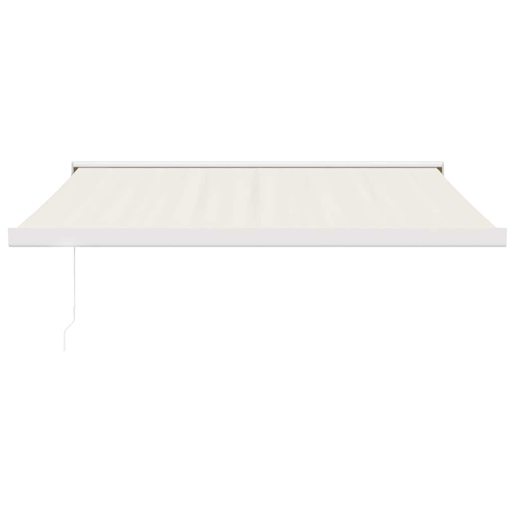 Τέντα Πτυσσόμενη Κρεμ 3,5 x 2,5 μ. Ύφασμα και Αλουμίνιο - Pakobazaar