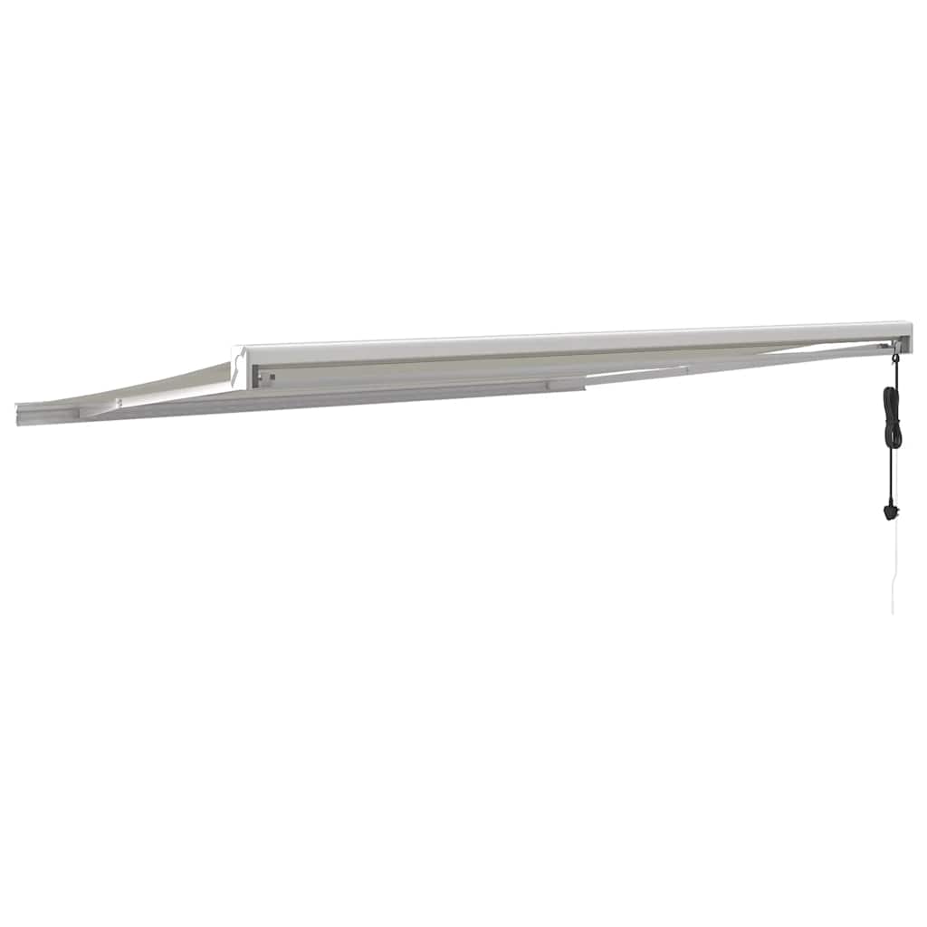 Τέντα Πτυσσόμενη Κρεμ 4 x 3 μ. από Ύφασμα και Αλουμίνιο