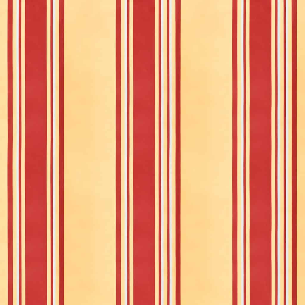 Τέντα Πτυσσόμενη Κίτρινη / Λευκή 5 x 3 μ. Ύφασμα και Αλουμίνιο