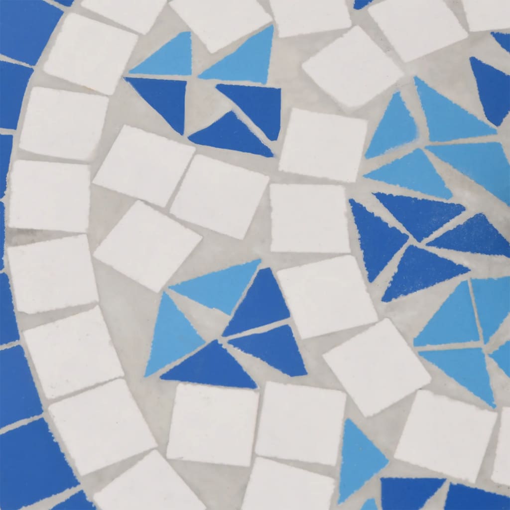 Βάση Ομπρέλας Στρογγυλή Μπλε και Λευκό 12 κιλών