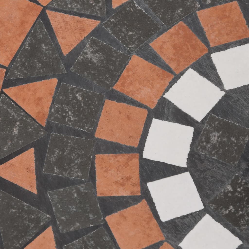 Βάση Ομπρέλας Στρογγυλή Τερακότα και Λευκό 12 κιλών - Pakobazaar