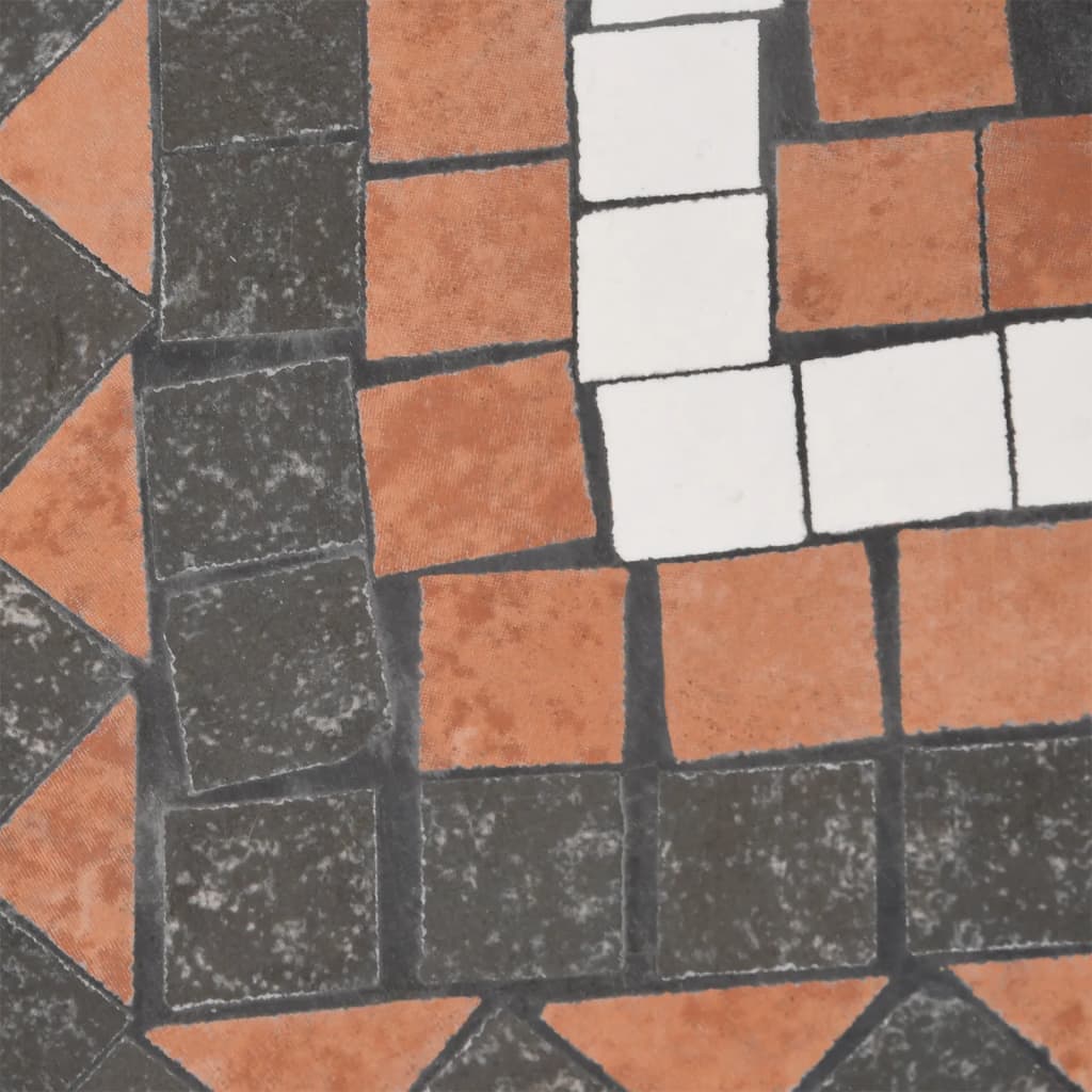 Βάση Ομπρέλας Τετράγωνη Τερακότα και Λευκό 12 κιλών