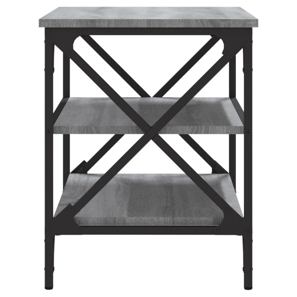 Έπιπλο Τηλεόρασης Γκρι Sonoma 60x40x50 εκ. από Επεξεργ. Ξύλο