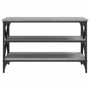 Έπιπλο Τηλεόρασης Γκρι Sonoma 80x40x50 εκ. από Επεξεργ. Ξύλο