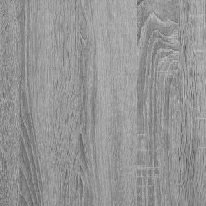 Έπιπλο Τηλεόρασης Γκρι Sonoma 80x40x50 εκ. από Επεξεργ. Ξύλο