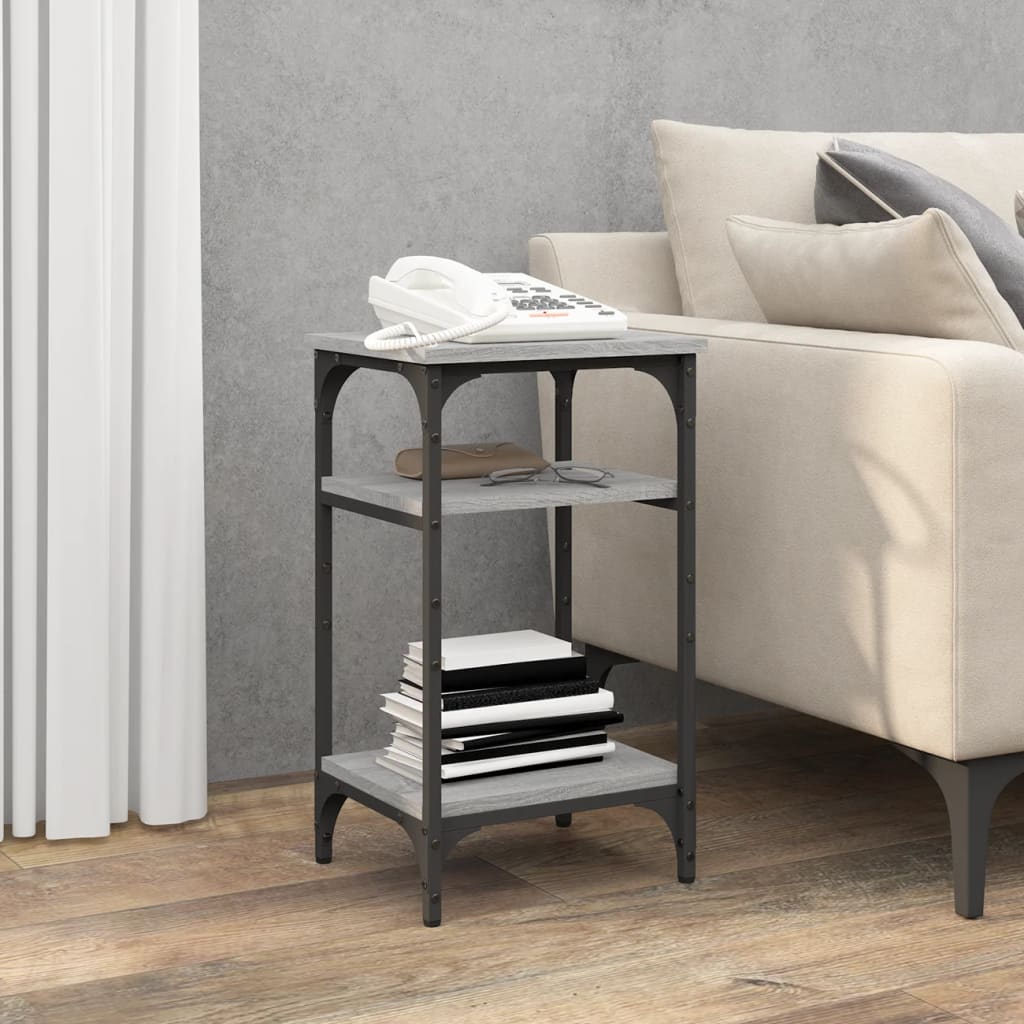 Βοηθητικό Τραπέζι Γκρι Sonoma 35x30x60 εκ. Επεξεργασμένο Ξύλο - Pakobazaar