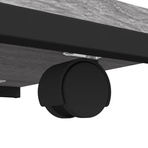 Βοηθητικό Τραπέζι με Ρόδες Γκρι Sonoma 50x35x55,5 εκ Επεξ. Ξύλο - Pakobazaar
