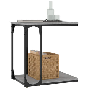 Βοηθητικό Τραπέζι Γκρι Sonoma 50x35x52 εκ. Επεξεργασμένο Ξύλο
