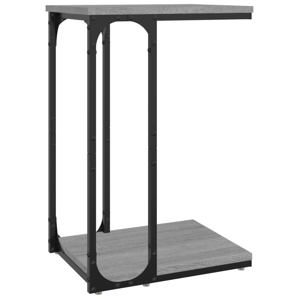 Βοηθητικό Τραπέζι Γκρι Sonoma 40x30x60 εκ. Επεξεργασμένο Ξύλο