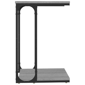Βοηθητικό Τραπέζι Γκρι Sonoma 40x30x60 εκ. Επεξεργασμένο Ξύλο