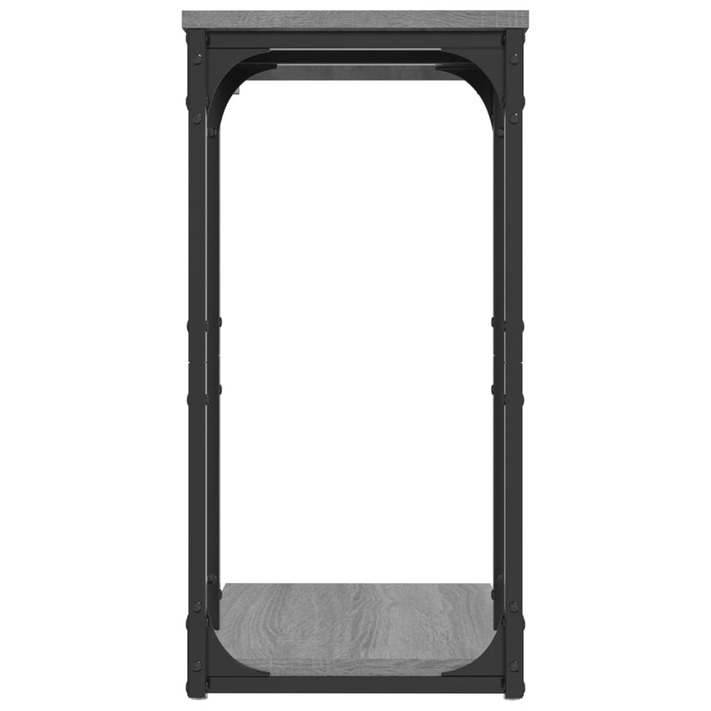 Βοηθητικό Τραπέζι Γκρι Sonoma 40x30x60 εκ. Επεξεργασμένο Ξύλο