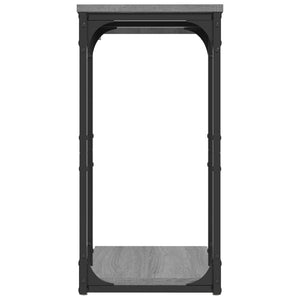 Βοηθητικό Τραπέζι Γκρι Sonoma 40x30x60 εκ. Επεξεργασμένο Ξύλο