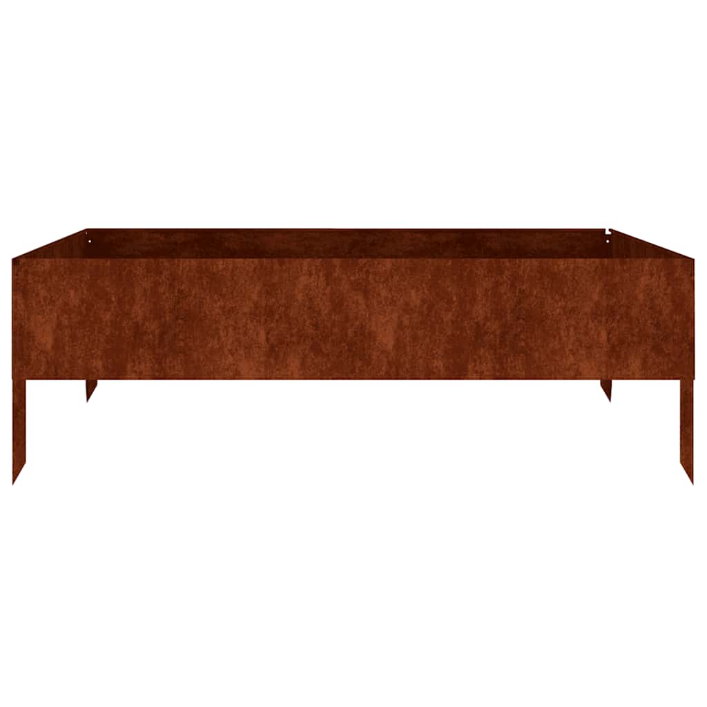 Ζαρντινιέρα 100 x 100 x 33,5 εκ. από Ατσάλι Σκληρυθέν στον Αέρα