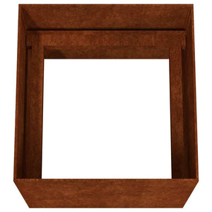 Ζαρντινιέρα 40 x 41 x 40 εκ. από Ατσάλι Corten