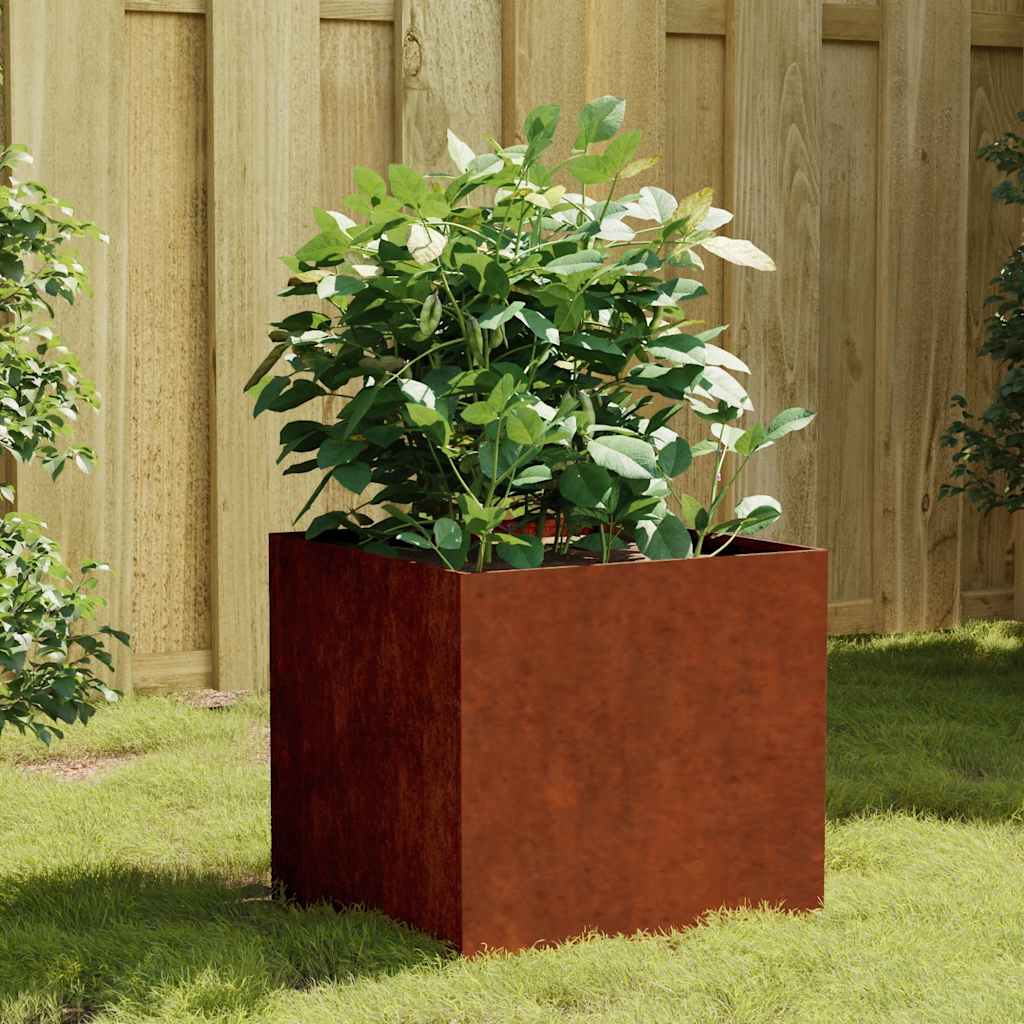 Ζαρντινιέρα 40 x 41 x 40 εκ. από Ατσάλι Corten