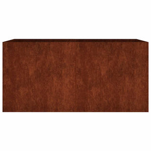 Ζαρντινιέρα 80x40x40 εκ. από Ατσάλι Corten