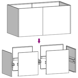 Ζαρντινιέρα 80x40x40 εκ. από Ατσάλι Corten