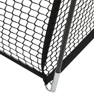 Δίχτυ Κλουβί Μπέιζμπολ Μαύρο 900 x 400 x 250 εκ. από Πολυεστέρα - Pakobazaar