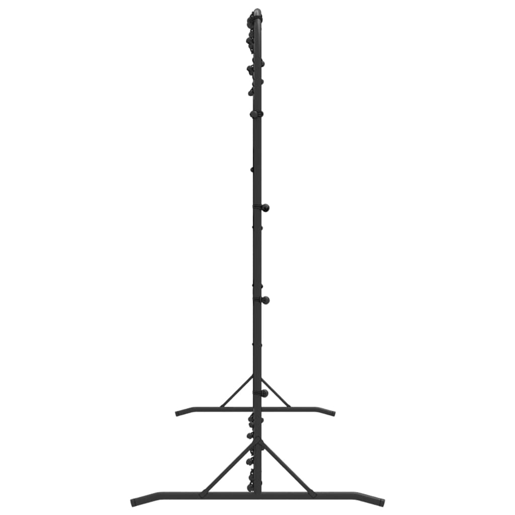 Δίχτυ Ποδοσφαίρου Μαύρο 366 x 90 x 183 εκ. από Πολυεστέρα