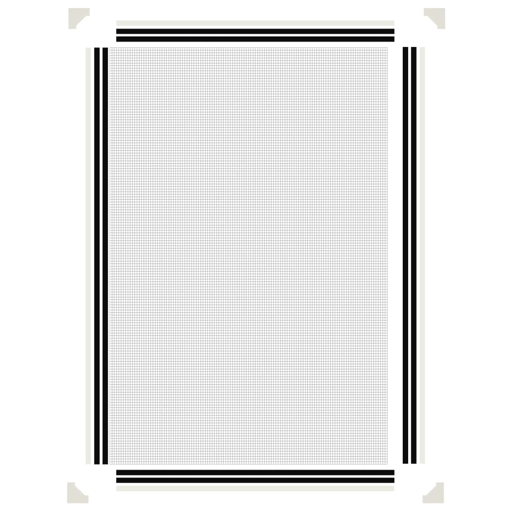 Σήτα Εντόμων Μαγνητική για Παράθυρα Λευκή 80 x 120 εκ. - PAKOBAZAAR