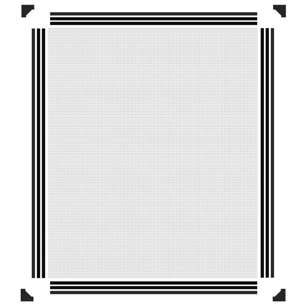 Σήτα Εντόμων Μαγνητική για Παράθυρα Ανθρακί 100x120 εκ. - PAKOBAZAAR