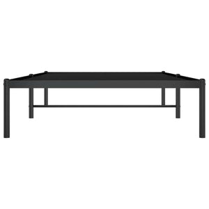 Μεταλλικό πλαίσιο κρεβατιού Μαύρο 100x190 cm
