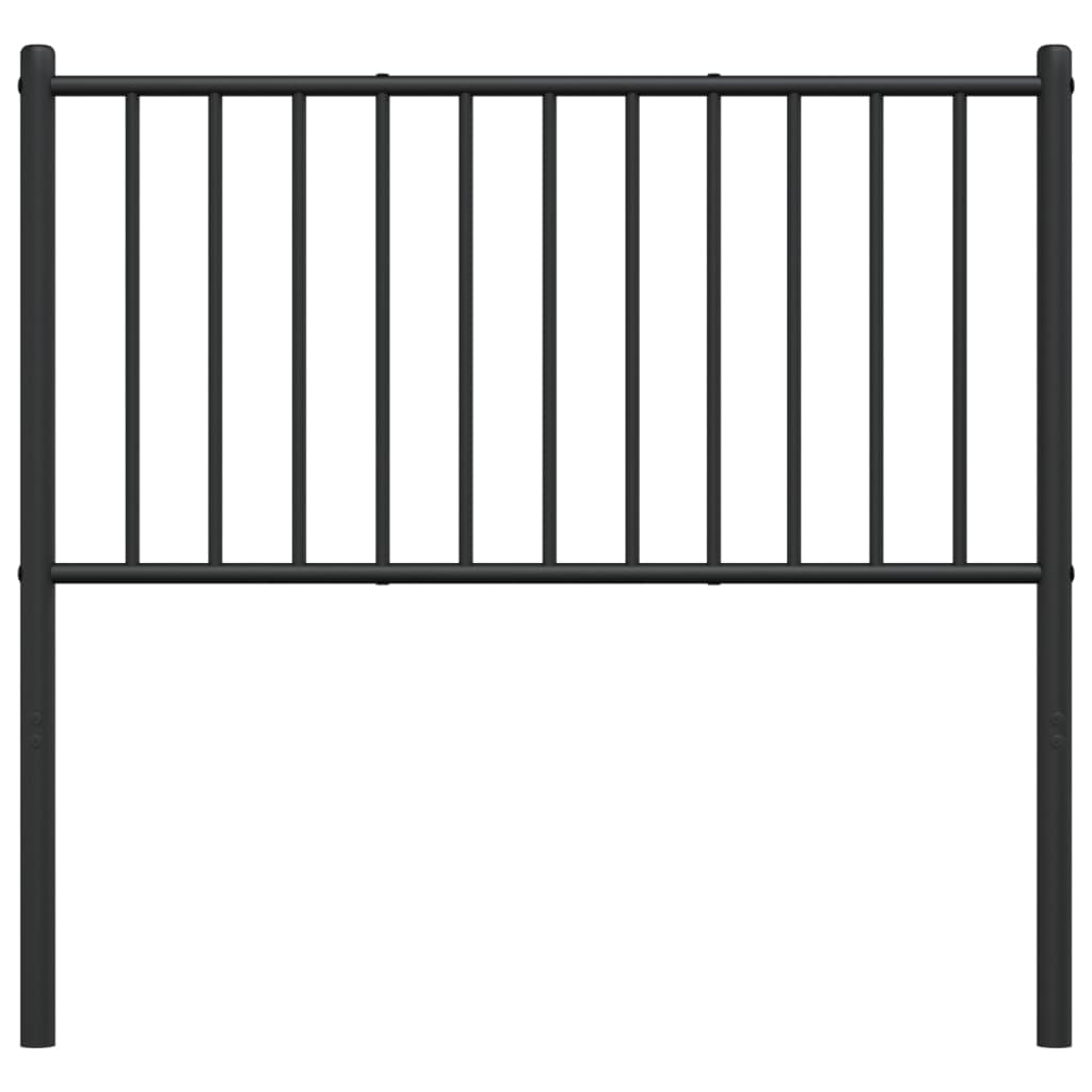 Ανταλλακτικό κεφαλάρι Μαύρο 90 εκ. Μεταλλικό