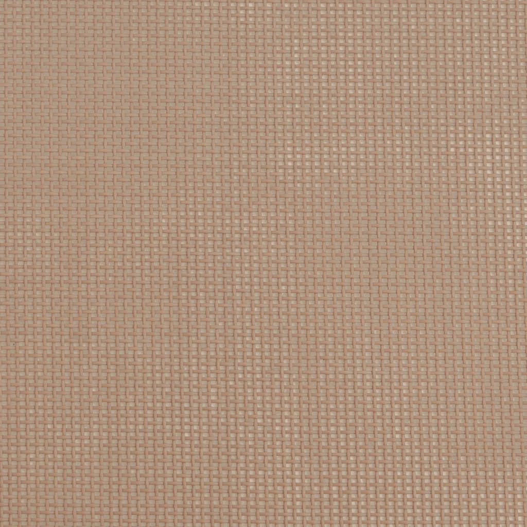 Ξαπλώστρες Πτυσσόμενες 2 τεμ. Taupe από Textilene & Ατσάλι - Pakobazaar