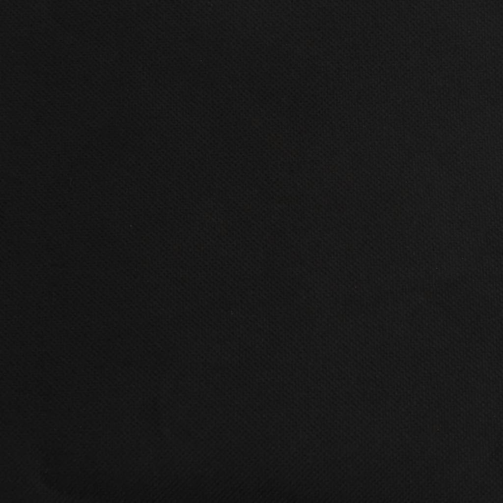 Ξαπλώστρα Πτυσ. Μαύρη Ύφ. Oxford/Ατσάλι με Ηλεκτ. Βαφή Πούδρας