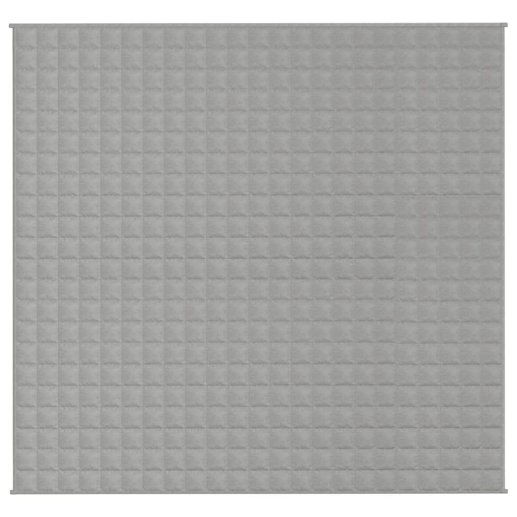 Κουβέρτα Βαρύτητας Γκρι 220 x 230 εκ. 11 κ. Υφασμάτινη - Pakobazaar