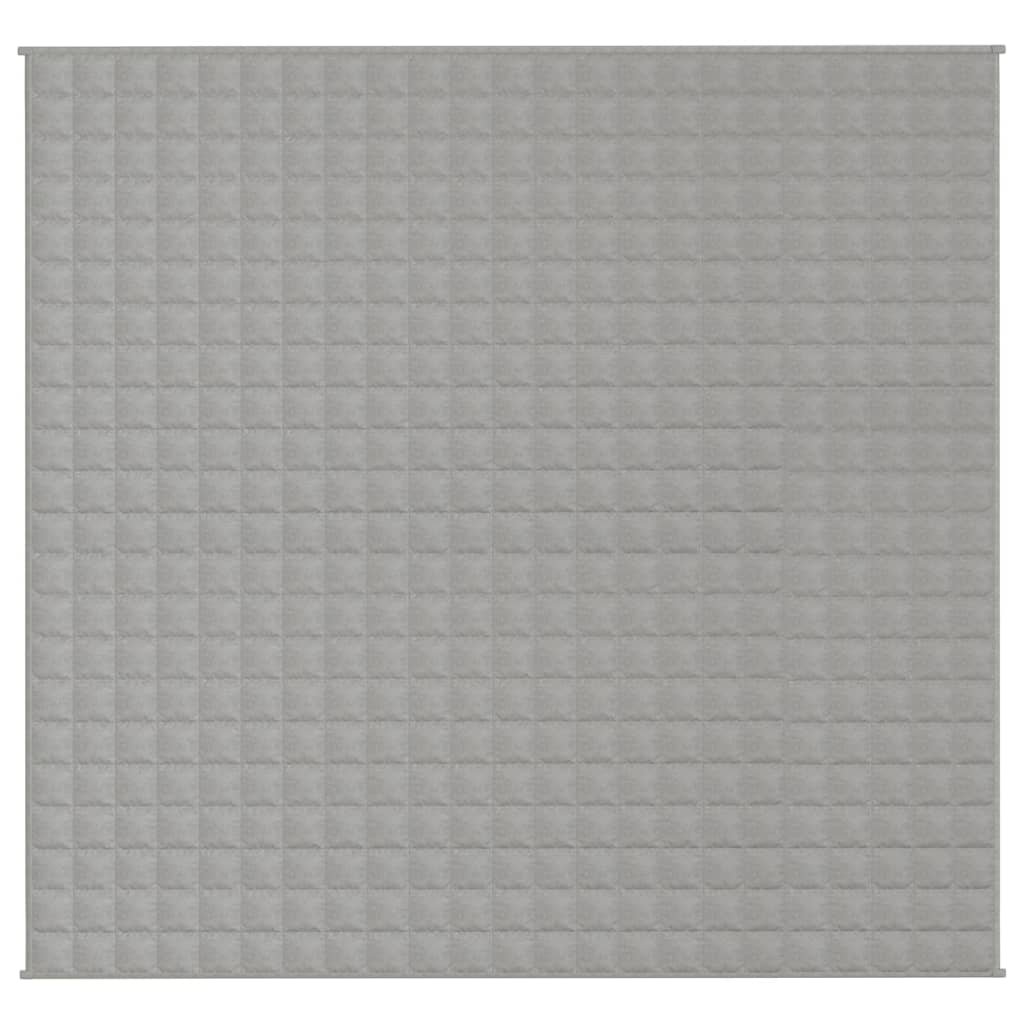 Κουβέρτα Βαρύτητας Γκρι 220 x 230 εκ. 15 κ. Υφασμάτινη