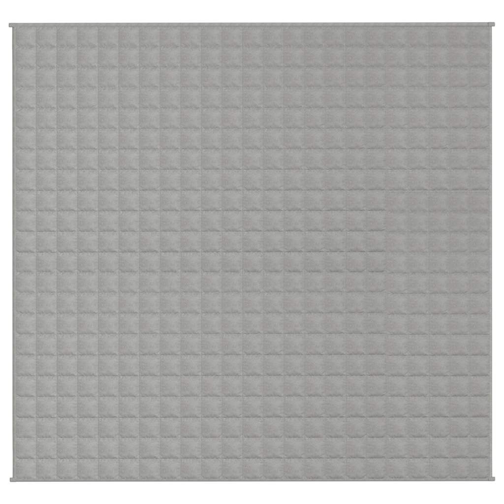 Κουβέρτα Βαρύτητας Γκρι 220 x 240 εκ. 15 κ. Υφασμάτινη