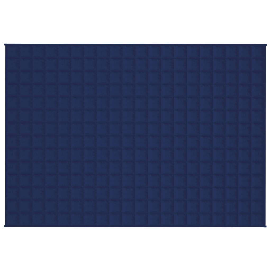 Κουβέρτα Βαρύτητας Μπλε 140 x 200 εκ. 6 κ. Υφασμάτινη