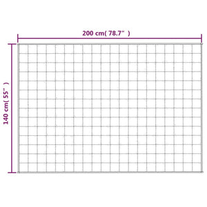 Κουβέρτα Βαρύτητας Ανοιχτό Κρεμ 140 x 200 εκ. 10 κ. Υφασμάτινη - Pakobazaar
