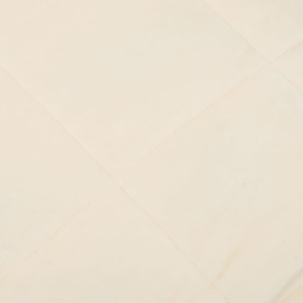 Κουβέρτα Βαρύτητας Ανοιχτό Κρεμ 220 x 240 εκ. 11 κ. Υφασμάτινη - Pakobazaar