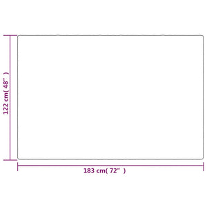 Κουβέρτα Βαρύτητας με Κάλυμμα Γκρι 122x183 εκ. 9 κ. Υφασμάτινη - Pakobazaar