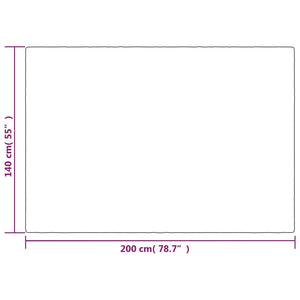 Κουβέρτα Βαρύτητας με Κάλυμμα Γκρι 140x200 εκ. 10 κ. Υφασμάτινη