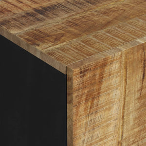 Έπιπλο Τηλεόρασης 105x33,5x46 εκ Μασίφ Ξύλο Μάνγκο & Επεξ. Ξύλο