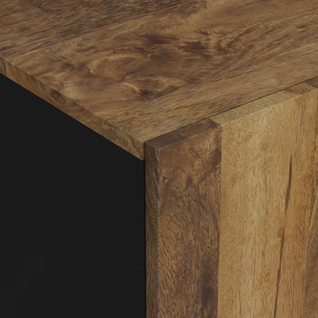 Έπιπλο Τηλεόρασης 105x33,5x46 εκ Μασίφ Ξύλο Μάνγκο & Επεξ. Ξύλο