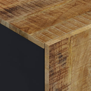 Έπιπλο Τηλεόρασης 80x33x46 εκ. Μασίφ Ξύλο Μάνγκο & Επεξ. Ξύλο