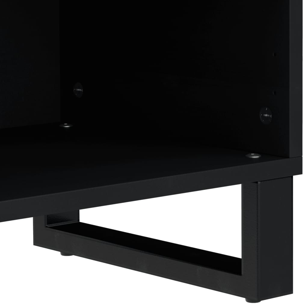 Έπιπλο Τηλεόρασης 80x33x46 εκ. Μασίφ Ξύλο Μάνγκο & Επεξ. Ξύλο