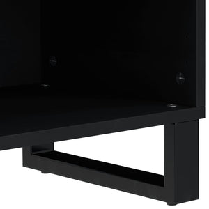 Έπιπλο Τηλεόρασης 80x33x46 εκ. Μασίφ Ξύλο Μάνγκο & Επεξ. Ξύλο