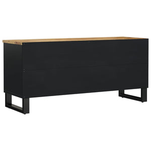 Έπιπλο Τηλεόρασης 100x33x46 εκ. Μασίφ Ξύλο Μάνγκο & Επεξ. Ξύλο