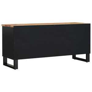 Έπιπλο Τηλεόρασης 100x33x46 εκ. Μασίφ Ξύλο Ακακίας & Επεξ. Ξύλο
