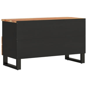Έπιπλο Τηλεόρασης 80x33x46 εκ. Μασίφ Ξύλο Ακακίας & Επεξ. Ξύλο